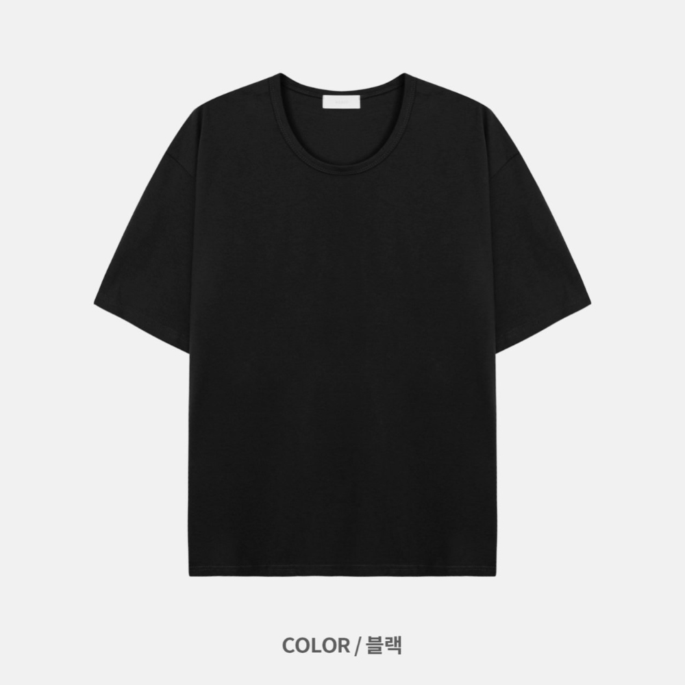 반팔 티셔츠 차콜 색상 이미지-S2L4